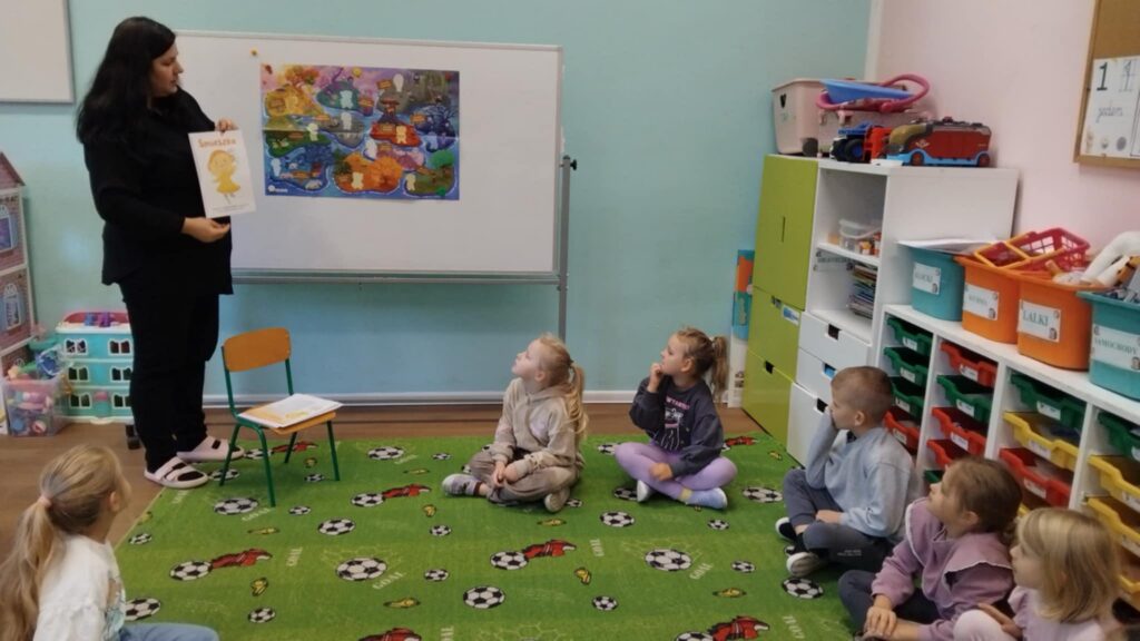 Przedszkolaki rozpoczęły projekt „Czuciaki z Krainy Emocji.”
